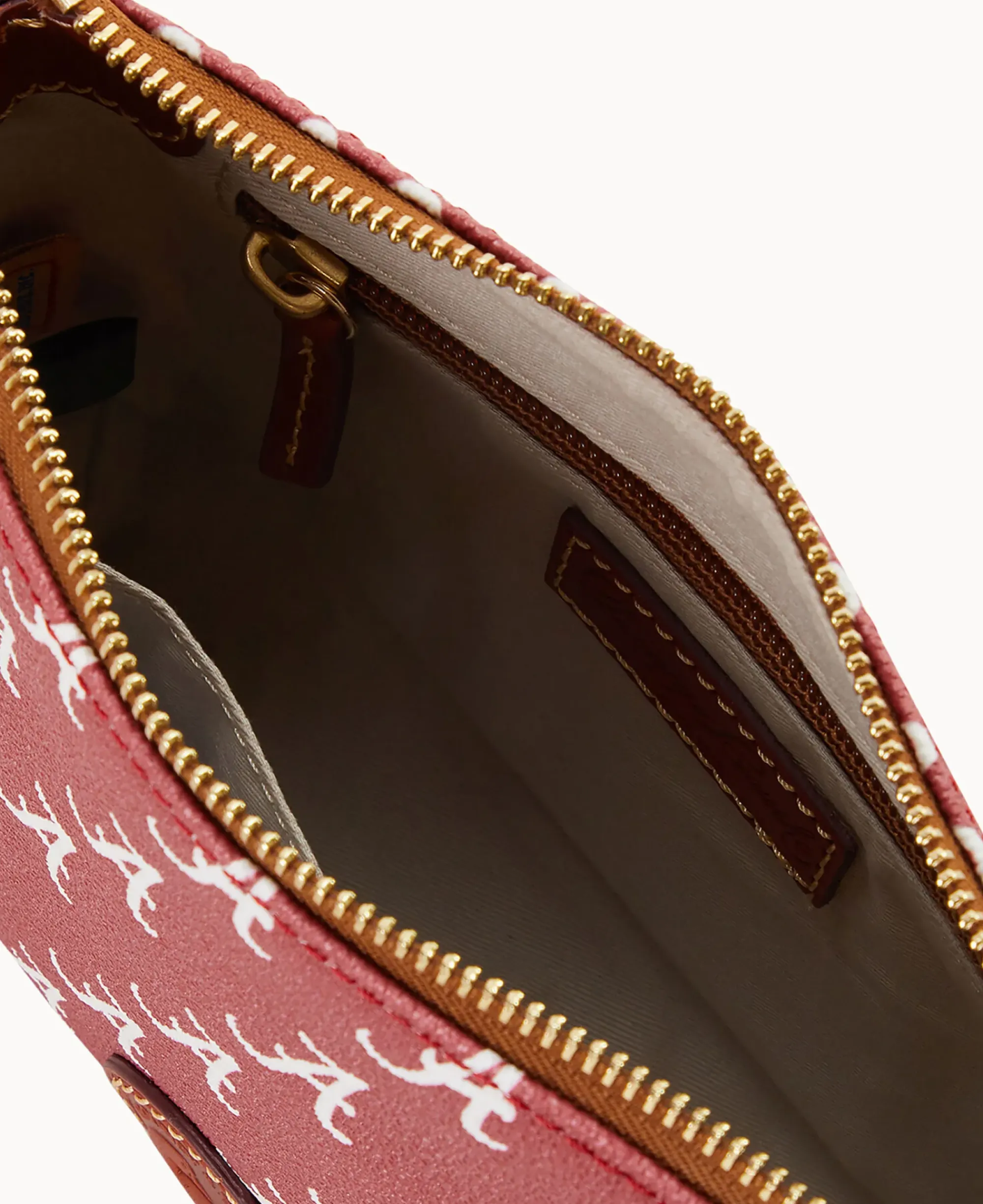 Dooney & Bourke Game Day Ready|Printed Fabric<Collegiate a Crossbody Pouchette University of Alabam