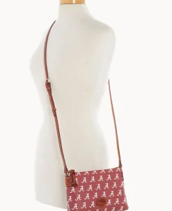 Dooney & Bourke Game Day Ready|Printed Fabric<Collegiate a Crossbody Pouchette University of Alabam