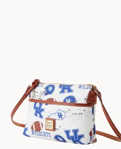 Dooney & Bourke Game Day Ready|Printed Fabric<Collegiate University of Kentucky Ginger Crossbody U OF KENTUCKY