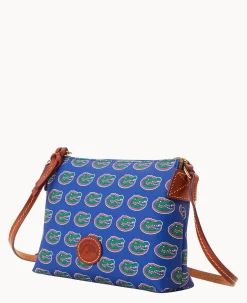 Dooney & Bourke Game Day Ready|Printed Fabric<Collegiate a Crossbody Pouchette University of Florid