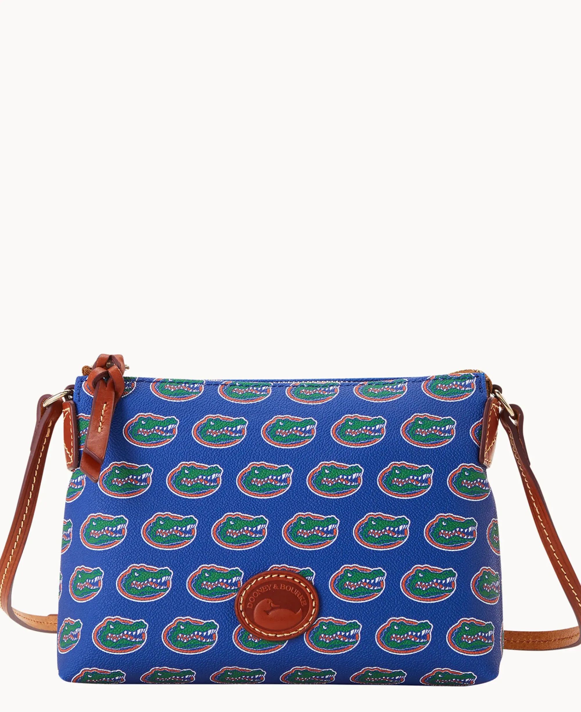 Dooney & Bourke Game Day Ready|Printed Fabric<Collegiate a Crossbody Pouchette University of Florid
