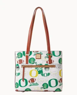 Dooney & Bourke Game Day Ready|Printed Fabric<Collegiate University of Shopper OREGON