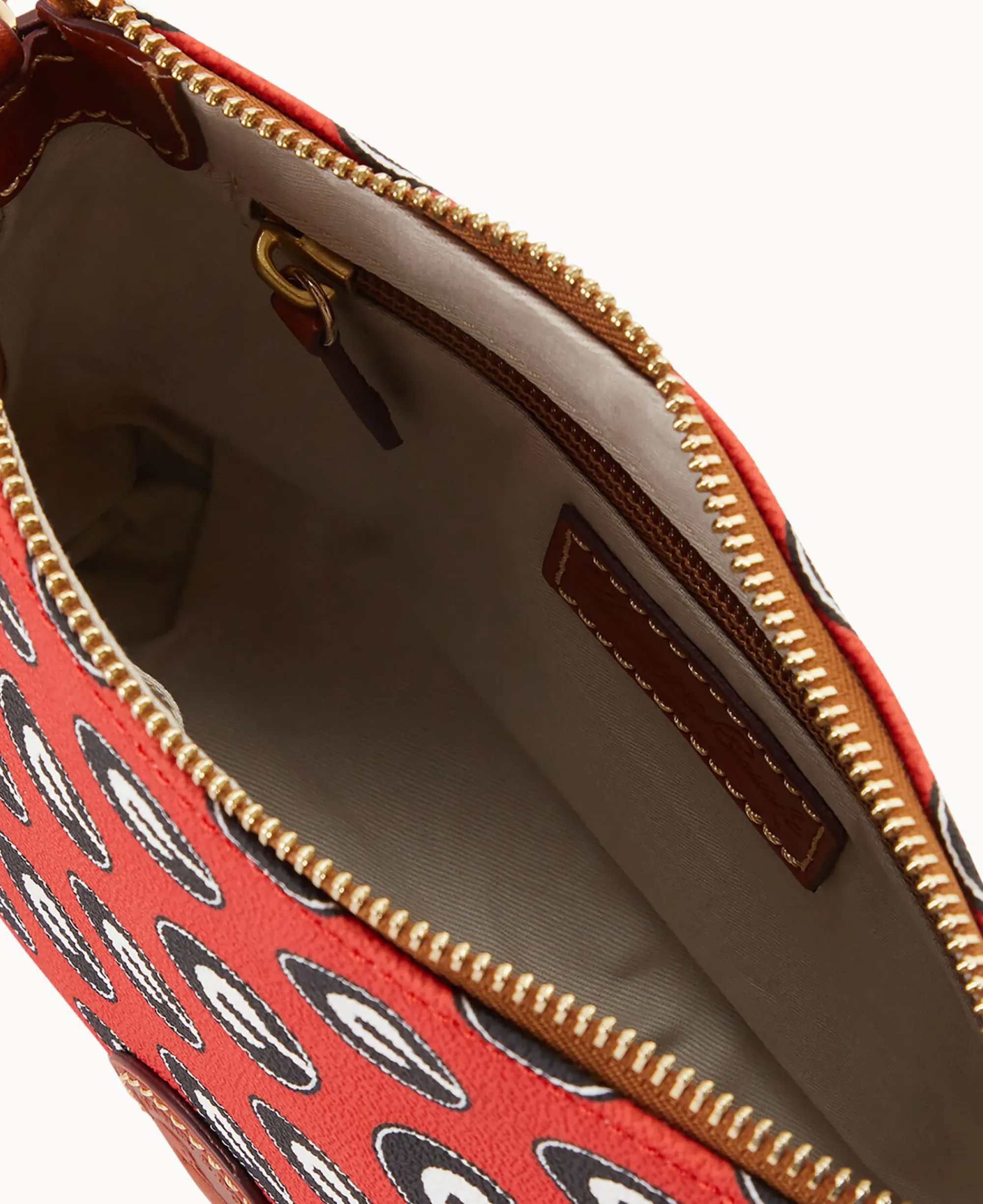 Dooney & Bourke Game Day Ready|Printed Fabric<Collegiate a Crossbody Pouchette University of Georgi
