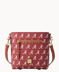 Dooney & Bourke Game Day Ready|Printed Fabric<Collegiate University of Alabama Small Zip Crossbody U OF ALABAMA