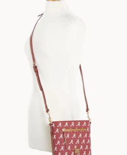 Dooney & Bourke Game Day Ready|Printed Fabric<Collegiate University of Alabama Small Zip Crossbody U OF ALABAMA
