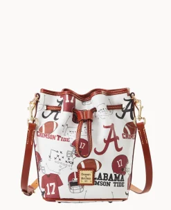 Dooney & Bourke Game Day Ready|Printed Fabric<Collegiate University of Alabama Small Drawstring U OF ALABAMA