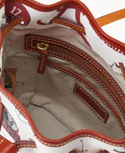 Dooney & Bourke Game Day Ready|Printed Fabric<Collegiate University of Alabama Small Drawstring U OF ALABAMA