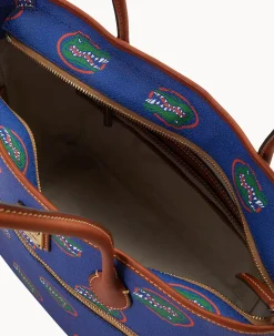 Dooney & Bourke Printed Fabric|Shoulder Bags<Collegiate University of Tote Florida