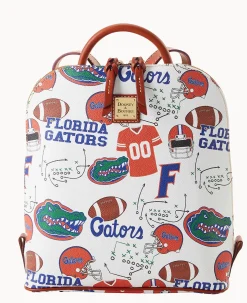 Dooney & Bourke Game Day Ready|Printed Fabric<Collegiate University of Zip Pod Backpack Florida