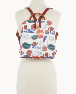 Dooney & Bourke Game Day Ready|Printed Fabric<Collegiate University of Zip Pod Backpack Florida