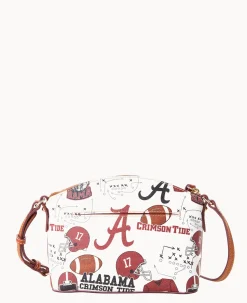 Dooney & Bourke Game Day Ready|Printed Fabric<Collegiate University of Alabama Suki Crossbody U OF ALABAMA