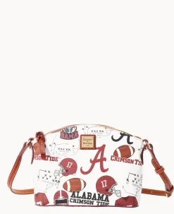 Dooney & Bourke Game Day Ready|Printed Fabric<Collegiate University of Alabama Suki Crossbody U OF ALABAMA