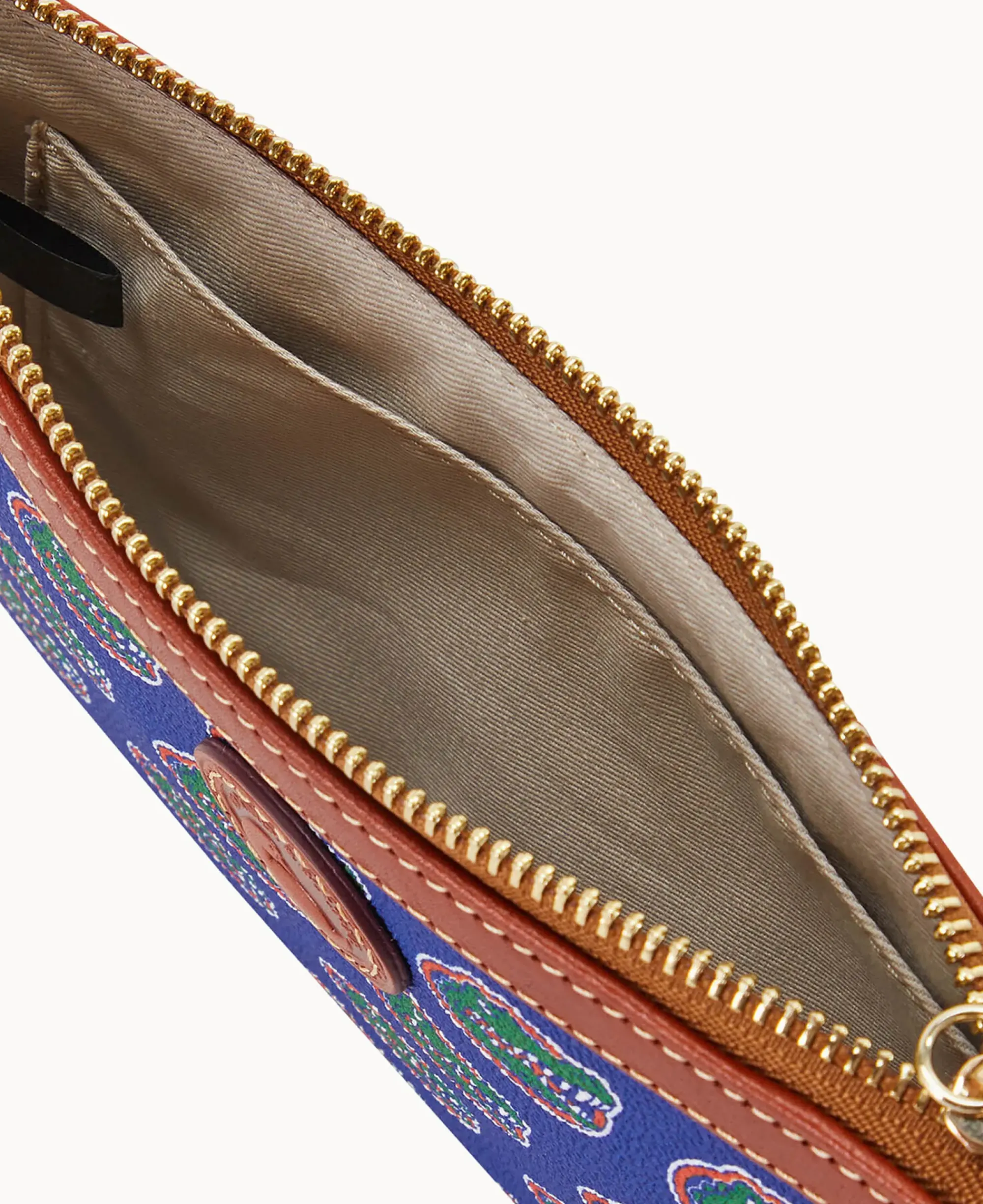 Dooney & Bourke Grab and Go|Wristlets<Collegiate University of Large Slim Wristlet Florida