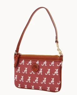 Dooney & Bourke Grab and Go|Wristlets<Collegiate University of Large Slim Wristlet Alabama