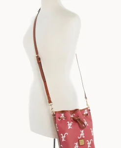 Dooney & Bourke Printed Fabric|Mini Bags<Collegiate University of Small Drawstring Alabama