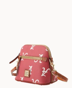 Dooney & Bourke Printed Fabric|Mini Bags<Collegiate University of Domed Crossbody Alabama