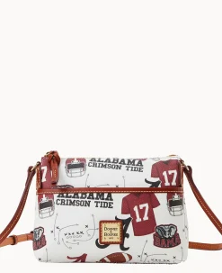 Dooney & Bourke Game Day Ready|Printed Fabric<Collegiate a Ginger Crossbody University of Alabam