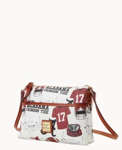 Dooney & Bourke Game Day Ready|Printed Fabric<Collegiate a Ginger Crossbody University of Alabam