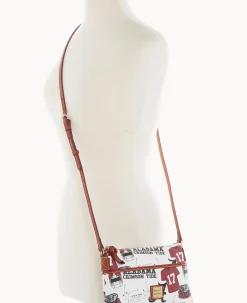 Dooney & Bourke Game Day Ready|Printed Fabric<Collegiate a Ginger Crossbody University of Alabam