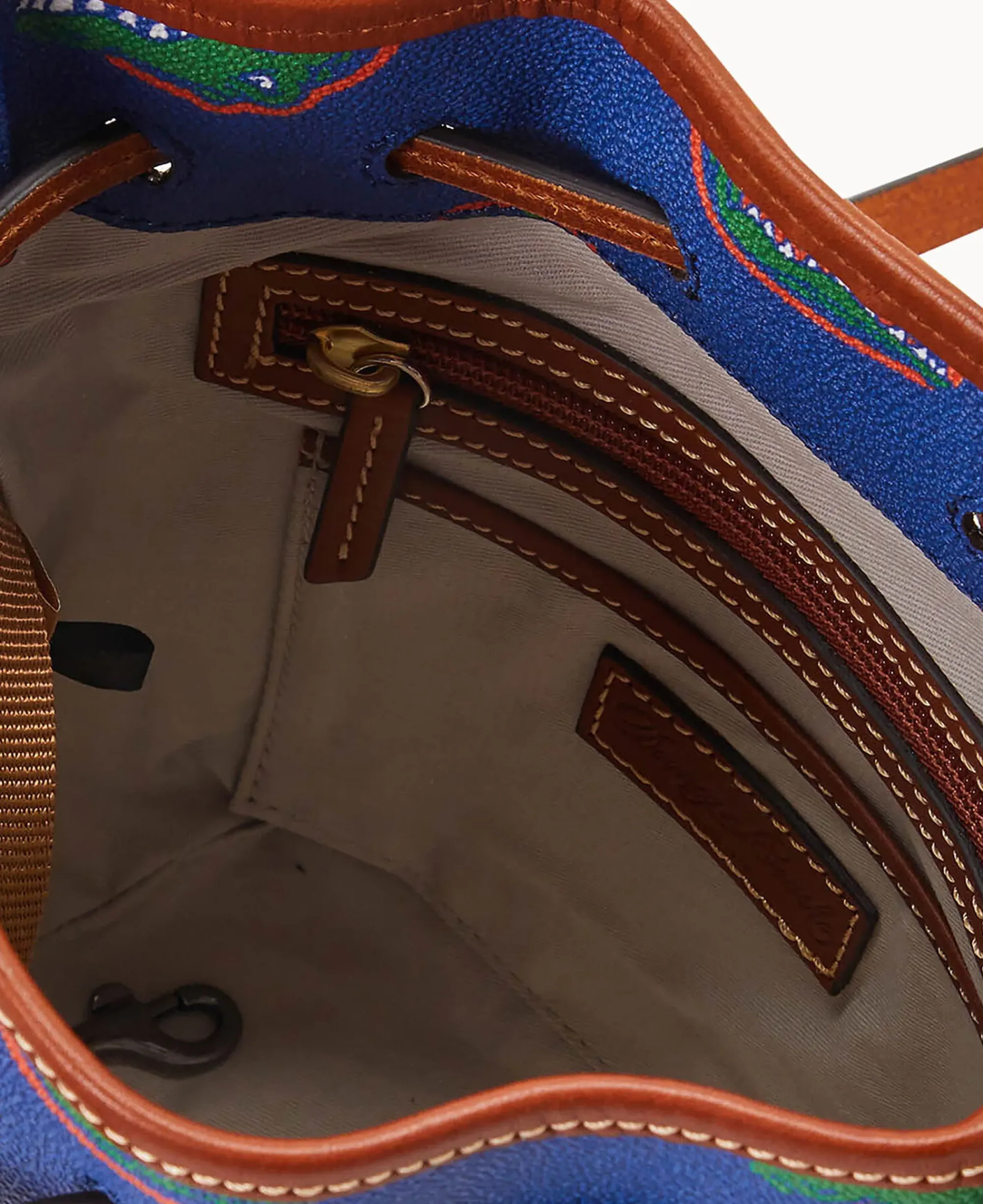 Dooney & Bourke Printed Fabric|Mini Bags<Collegiate University of Small Drawstring Florida