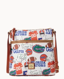 Dooney & Bourke Game Day Ready|Printed Fabric<Collegiate University of Florida Crossbody U OF FLORIDA