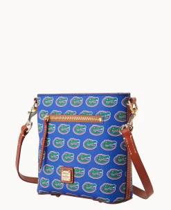 Dooney & Bourke Game Day Ready|Printed Fabric<Collegiate University of Florida Small Zip Crossbody U OF FLORIDA