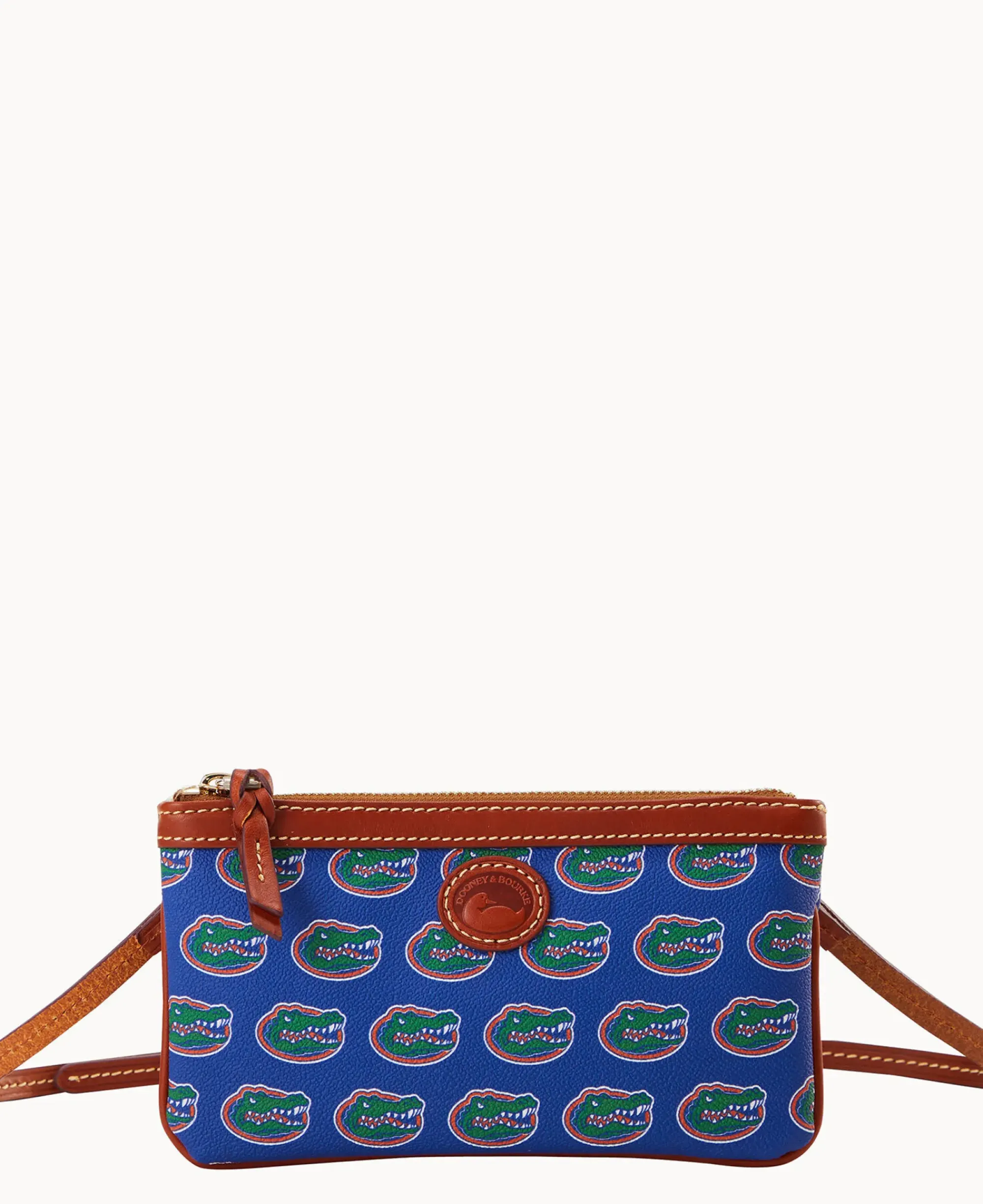 Dooney & Bourke Game Day Ready|Printed Fabric<Collegiate a Large Slim Crossbody University of Florid