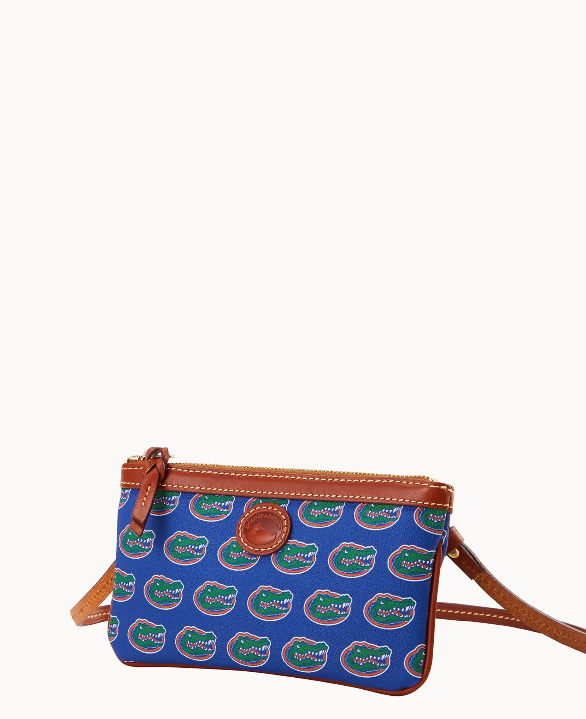 Dooney & Bourke Game Day Ready|Printed Fabric<Collegiate a Large Slim Crossbody University of Florid