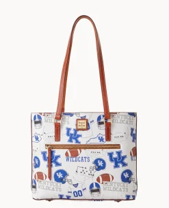 Dooney & Bourke Game Day Ready|Printed Fabric<Collegiate University of Kentucky Shopper U OF KENTUCKY