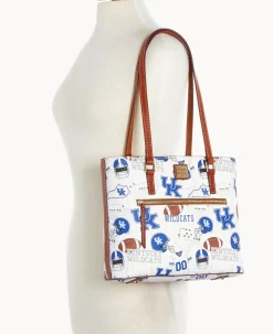 Dooney & Bourke Game Day Ready|Printed Fabric<Collegiate University of Kentucky Shopper U OF KENTUCKY
