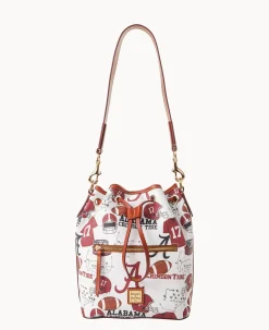 Dooney & Bourke Game Day Ready|Printed Fabric<Collegiate University of Alabama Drawstring U OF ALABAMA