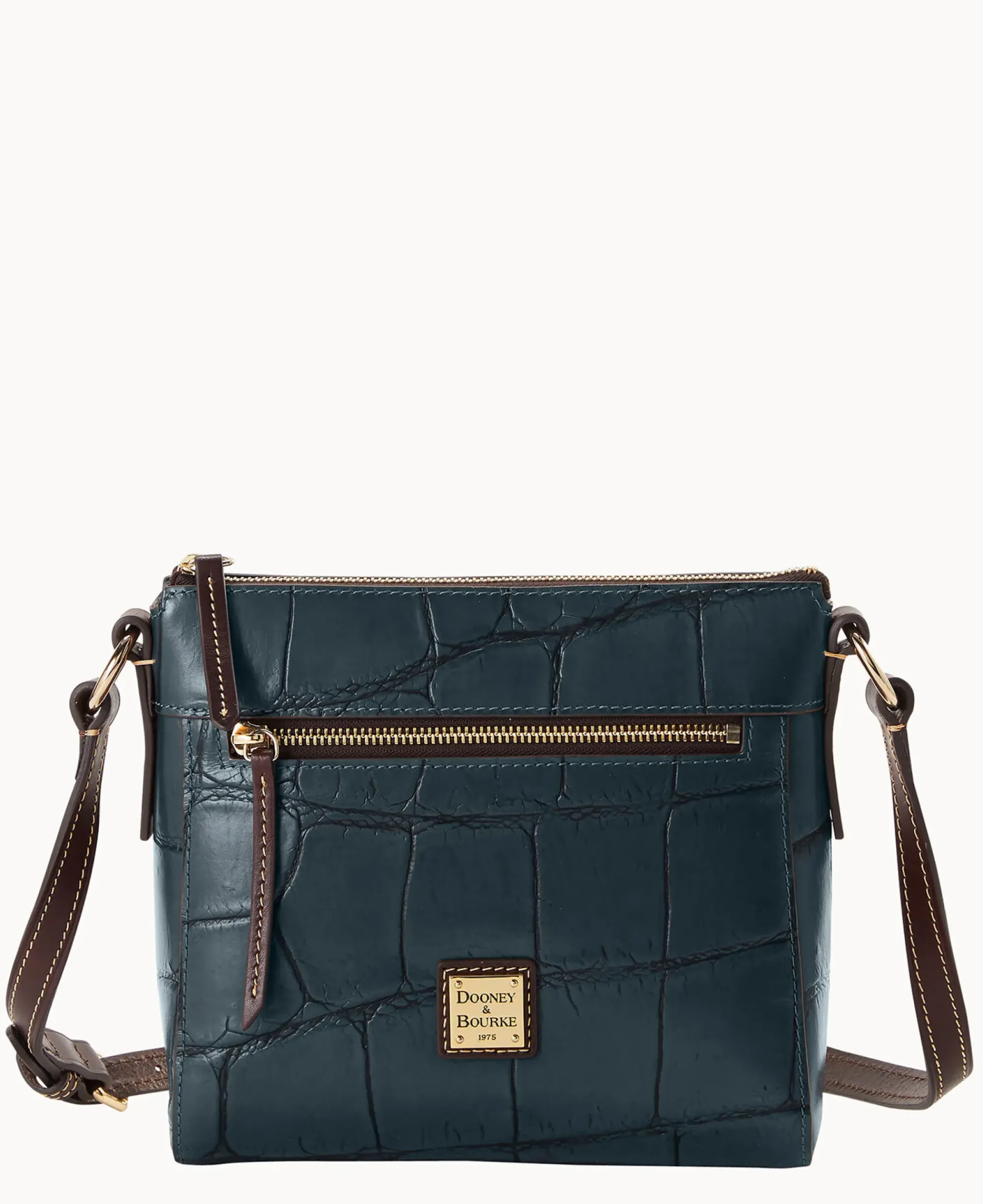 Dooney & Bourke Exotic Leather|Mini Bags<Denison Allison Crossbody Deep Teal