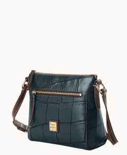 Dooney & Bourke Exotic Leather|Mini Bags<Denison Allison Crossbody Deep Teal