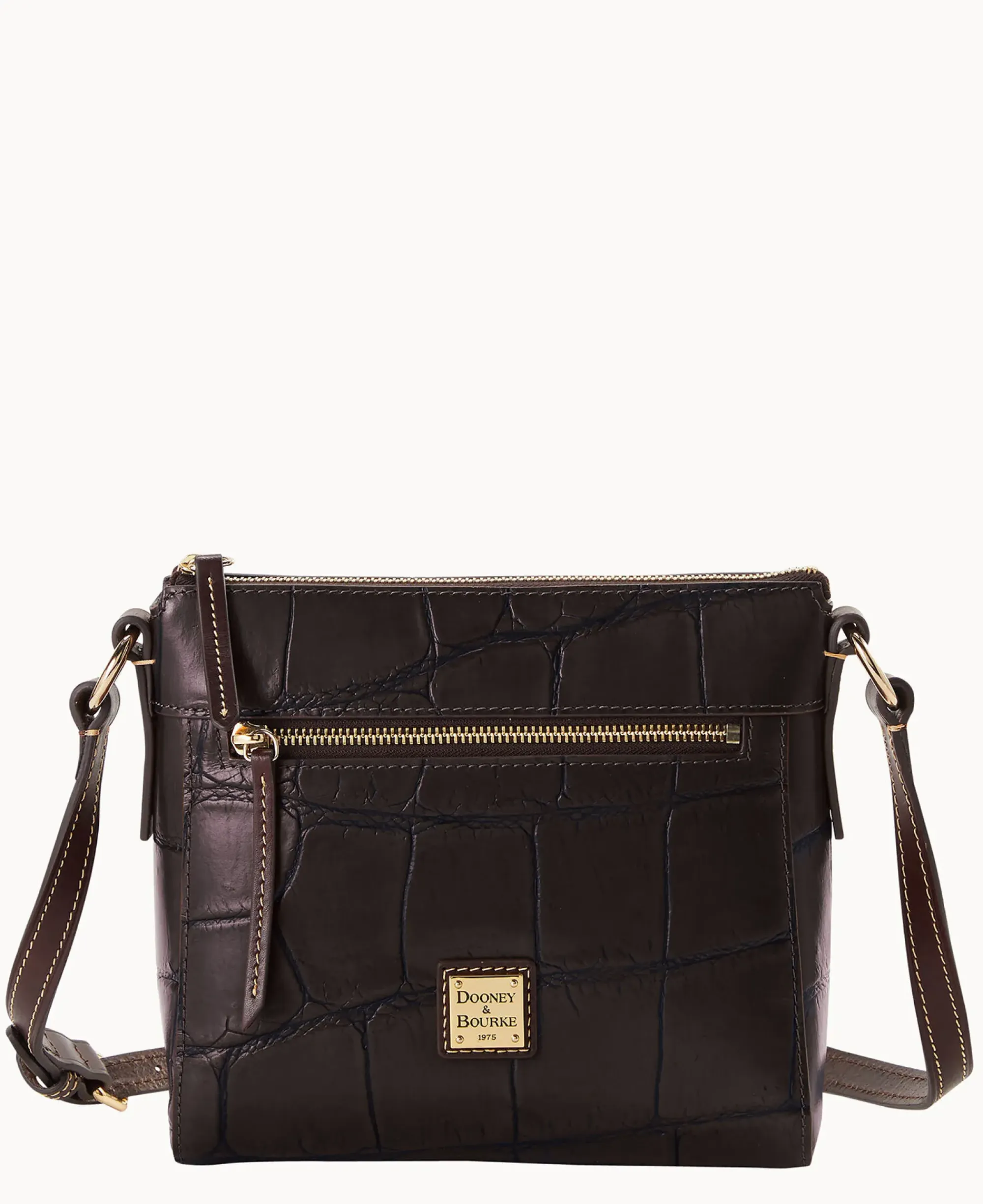 Dooney & Bourke Exotic Leather|Mini Bags<Denison Allison Crossbody Espresso