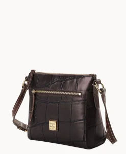 Dooney & Bourke Exotic Leather|Mini Bags<Denison Allison Crossbody Espresso
