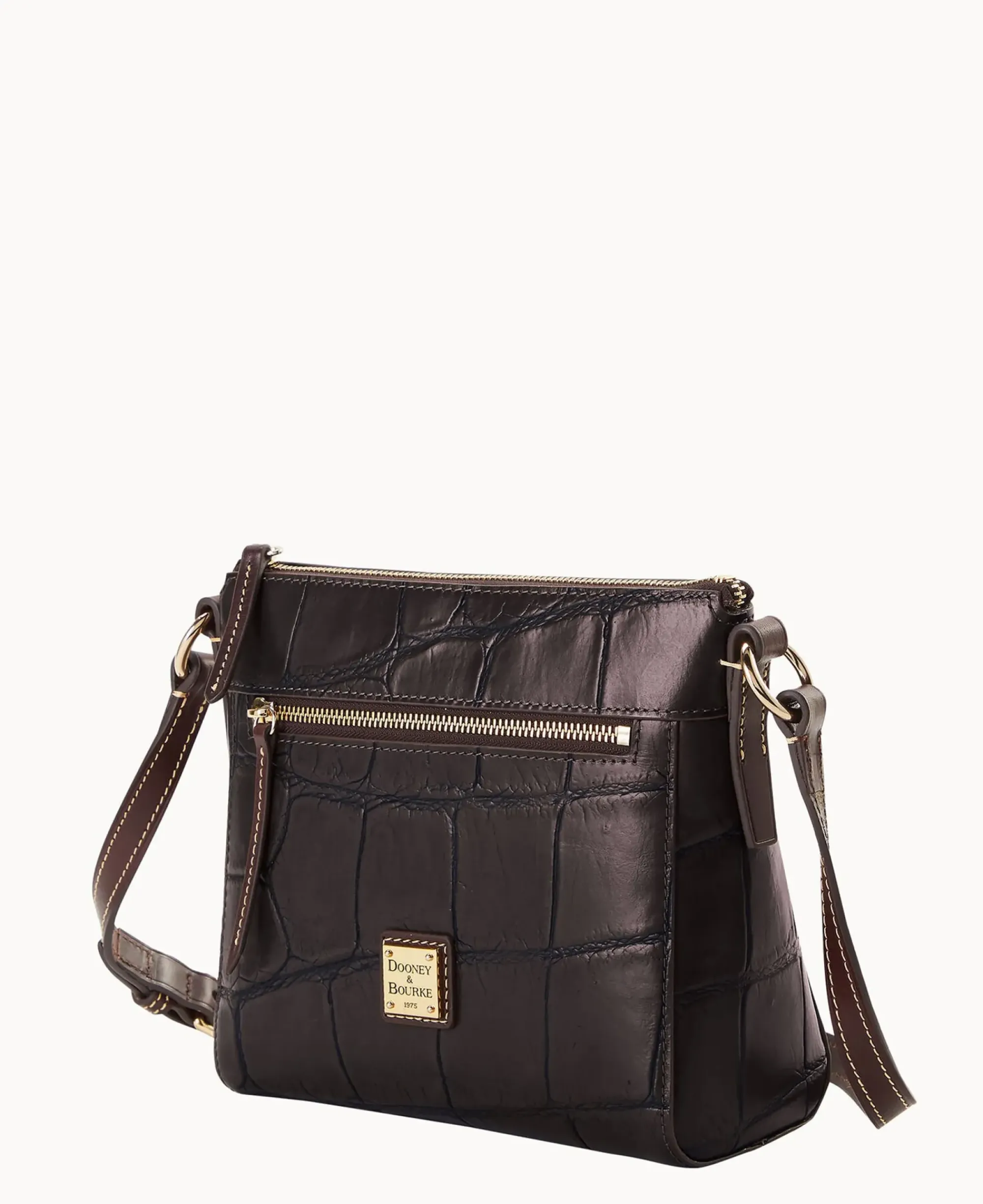 Dooney & Bourke Exotic Leather|Mini Bags<Denison Allison Crossbody Espresso