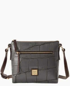 Dooney & Bourke Exotic Leather|Mini Bags<Denison Allison Crossbody Smoke Grey