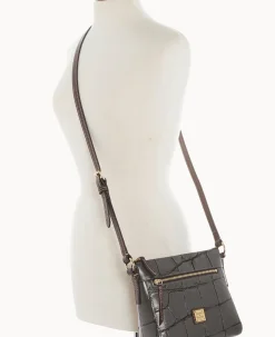 Dooney & Bourke Exotic Leather|Mini Bags<Denison Allison Crossbody Smoke Grey