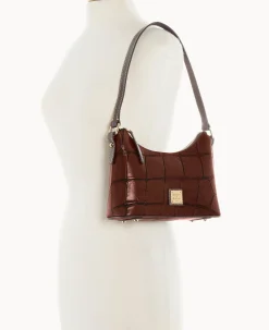 Dooney & Bourke Picnic in the Park|Exotic Leather<Denison Baguette Cognac