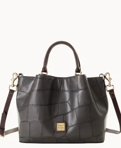 Dooney & Bourke Picnic in the Park|Exotic Leather<Denison Barlow Smoke Grey