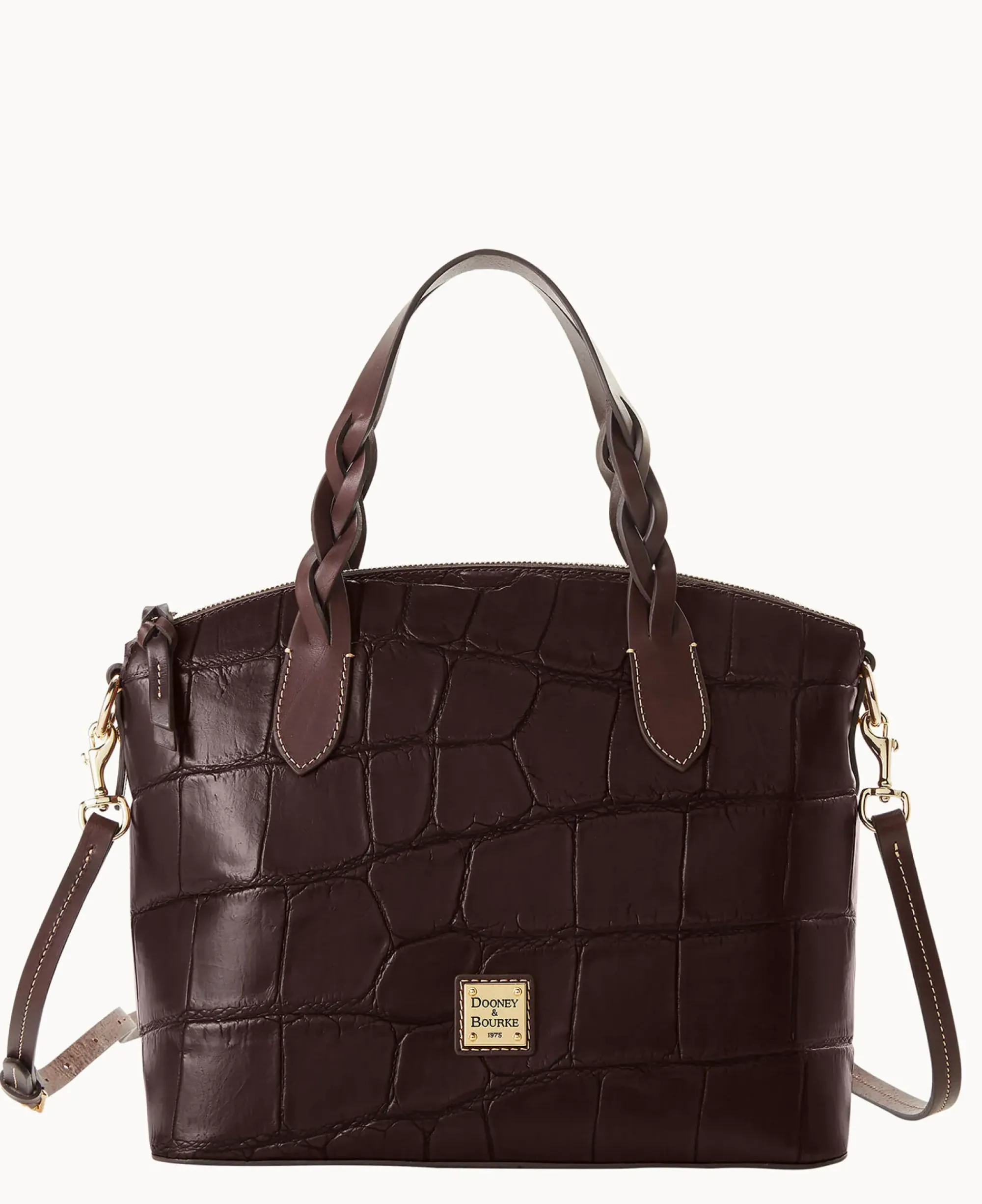 Dooney & Bourke Picnic in the Park|Exotic Leather<Denison Celeste Satchel Espresso