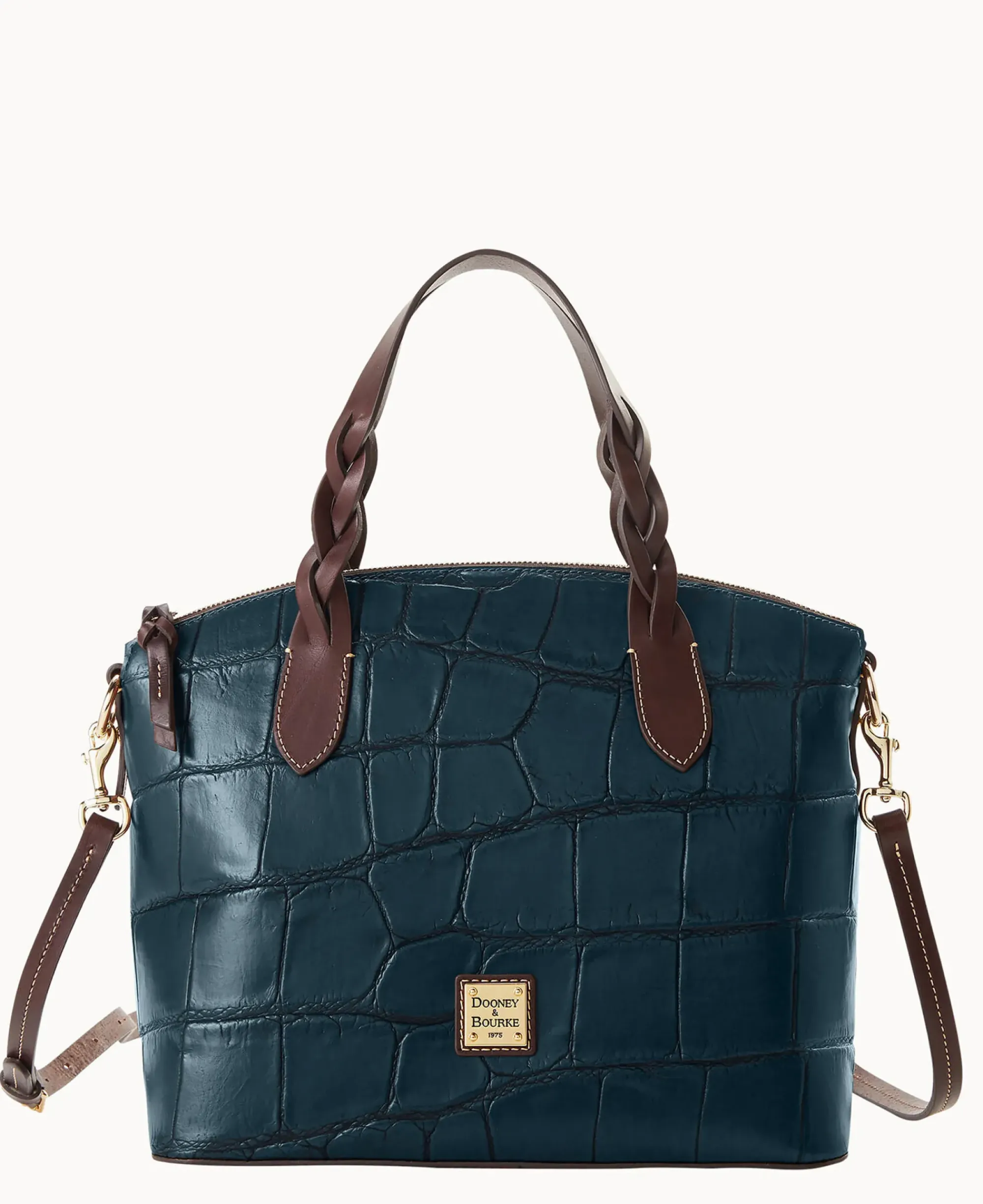 Dooney & Bourke Picnic in the Park|Exotic Leather<Denison Celeste Satchel Deep Teal