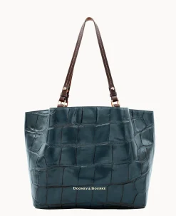 Dooney & Bourke Picnic in the Park|Exotic Leather<Denison Flynn Deep Teal