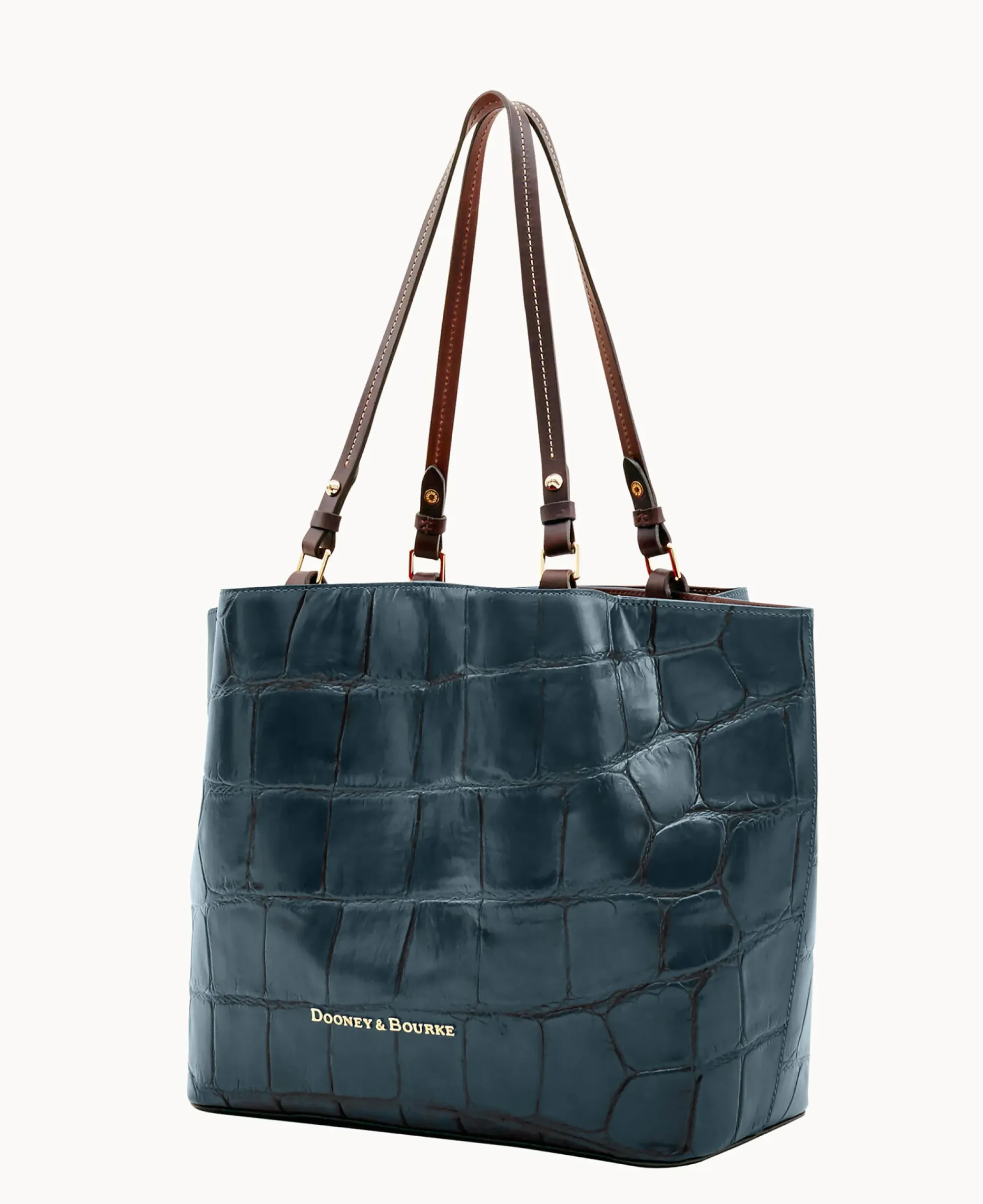 Dooney & Bourke Picnic in the Park|Exotic Leather<Denison Flynn Deep Teal