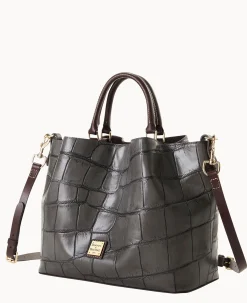 Dooney & Bourke Picnic in the Park|Exotic Leather<Denison Large Barlow Smoke Grey