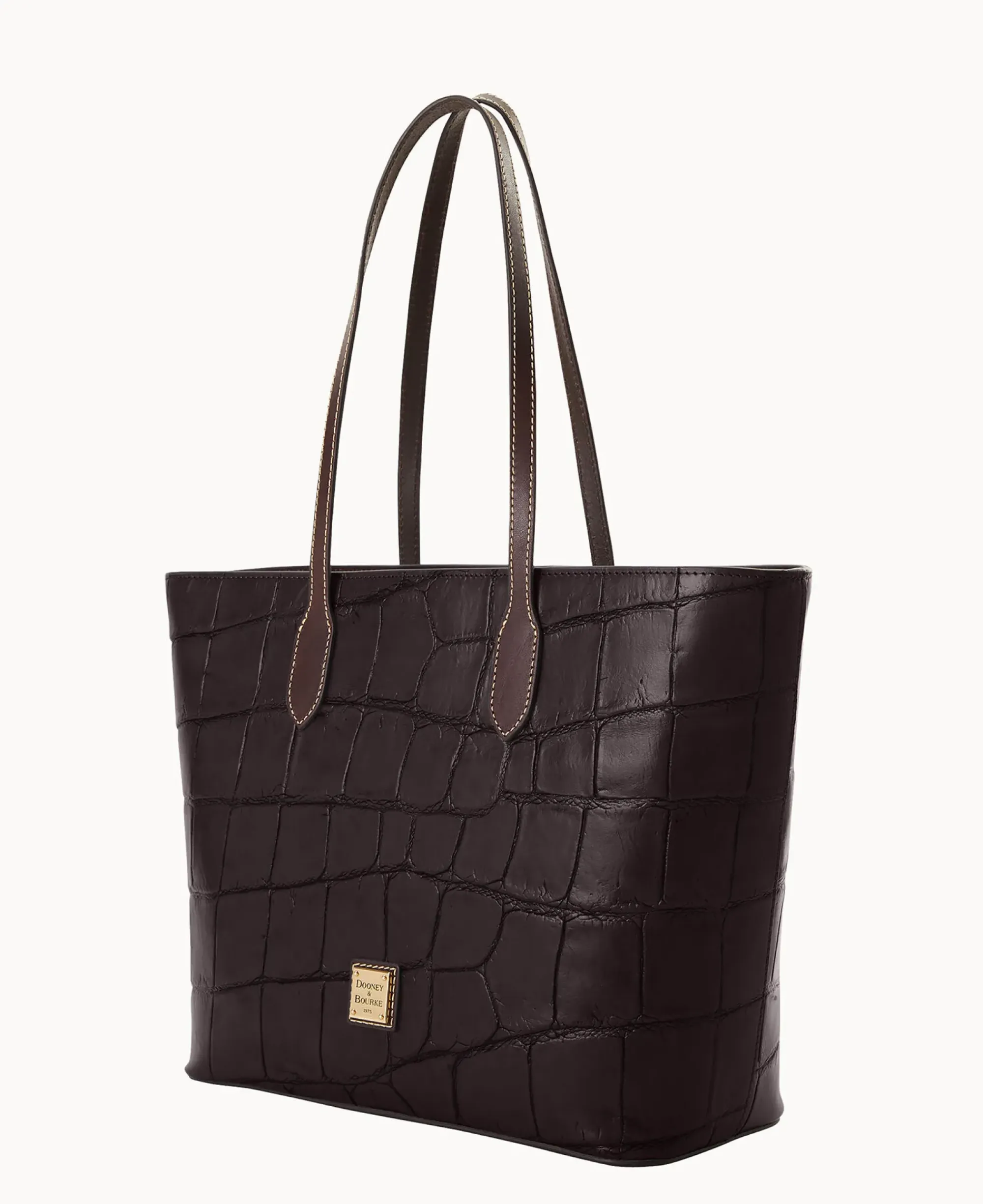 Dooney & Bourke Picnic in the Park|Exotic Leather<Denison Large Tote Espresso