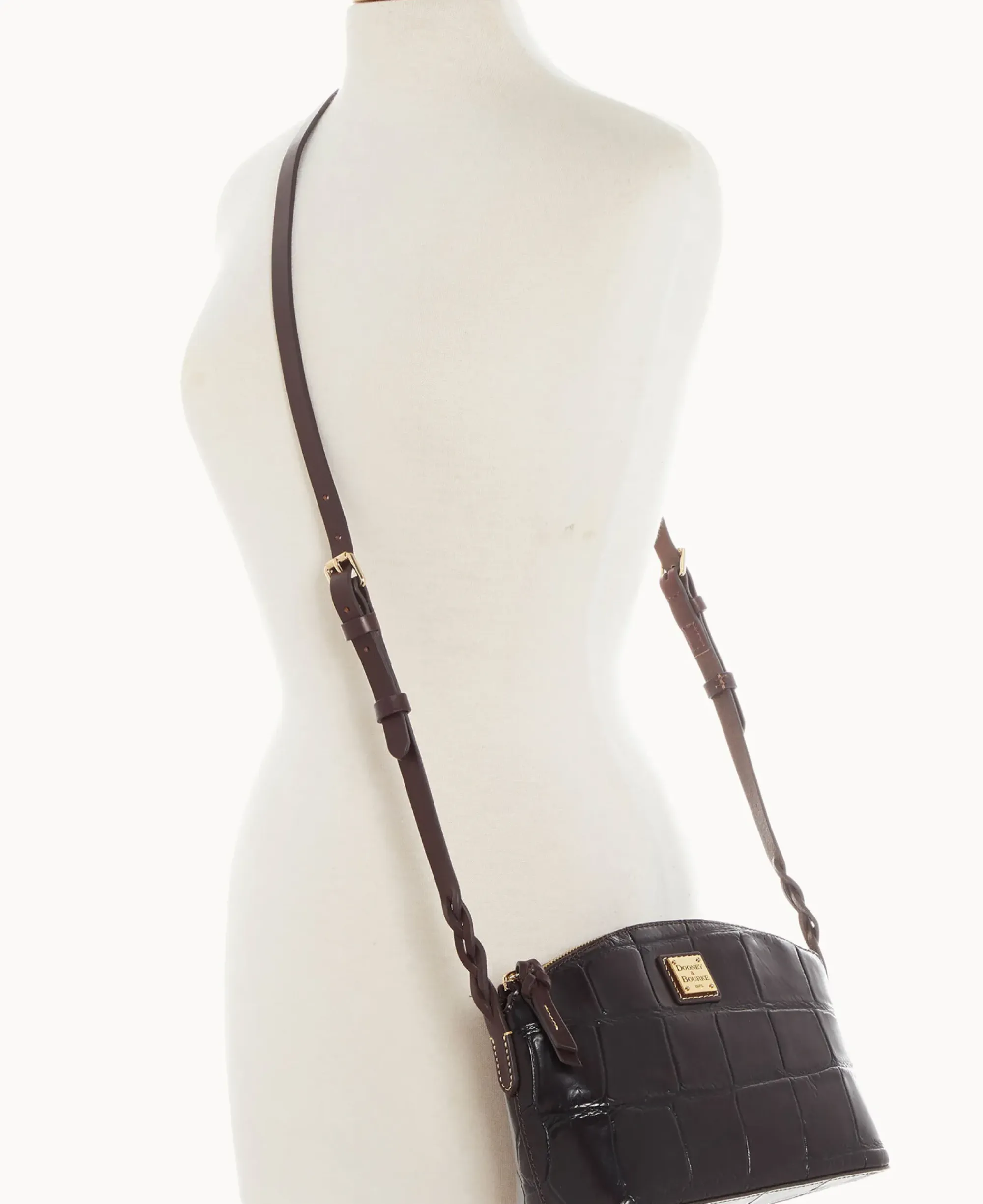 Dooney & Bourke Exotic Leather|Mini Bags<Denison Penny Crossbody Espresso