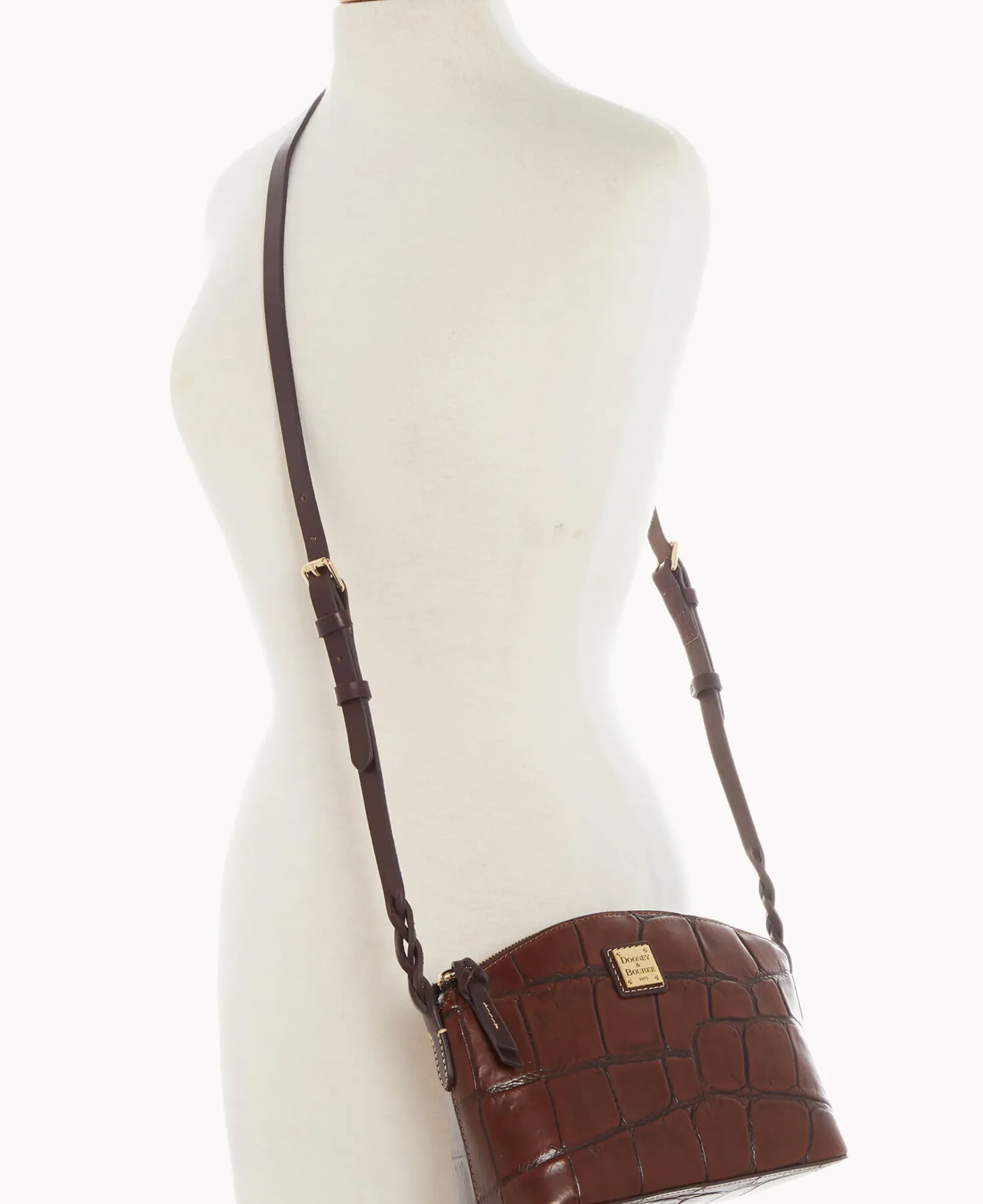 Dooney & Bourke Exotic Leather|Mini Bags<Denison Penny Crossbody Cognac