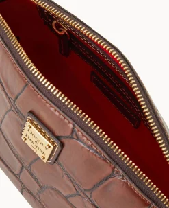 Dooney & Bourke Exotic Leather|Mini Bags<Denison Penny Crossbody Cognac