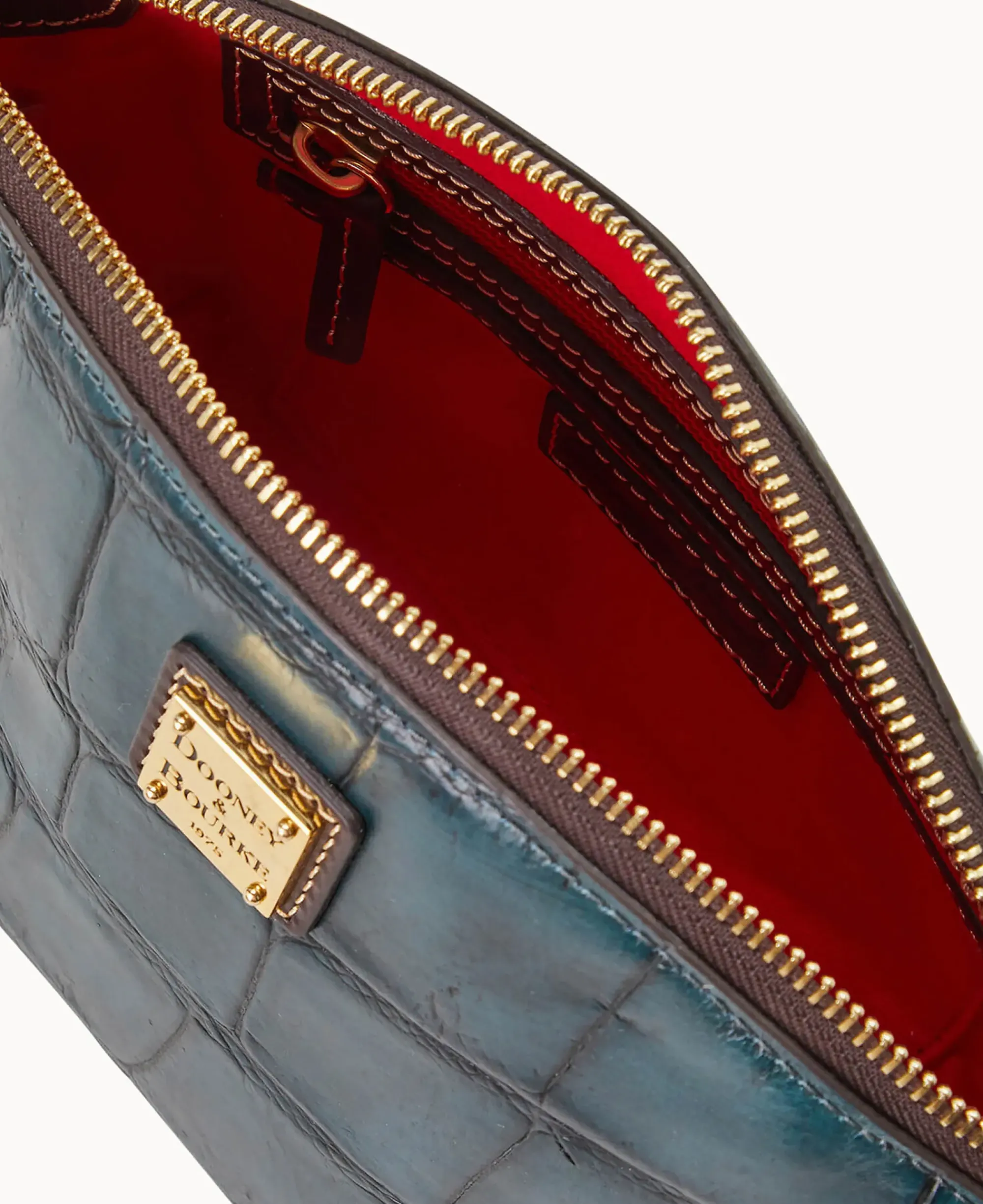 Dooney & Bourke Exotic Leather|Mini Bags<Denison Penny Crossbody Deep Teal